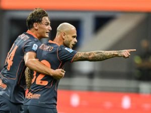 Inter conduce cu 1-0 în fața Sassuolo după golul lui Dimarco