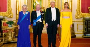 Vizita lui Donald Trump la Windsor, marcată de un banchet somptuos.