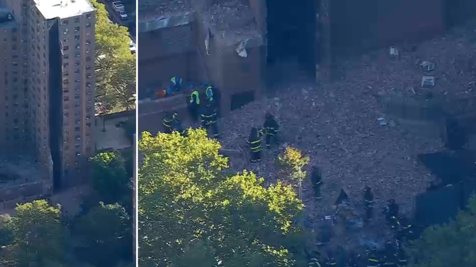 Explozie de gaz prăbușește blocul NYCHA din Mott Haven, Bronx