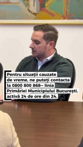 <p><strong>„Cod roșu de ploi în București – avertisment de la ora 21:00, anunță primarul Stelian Bujduveanu pe Facebook”</strong></p>