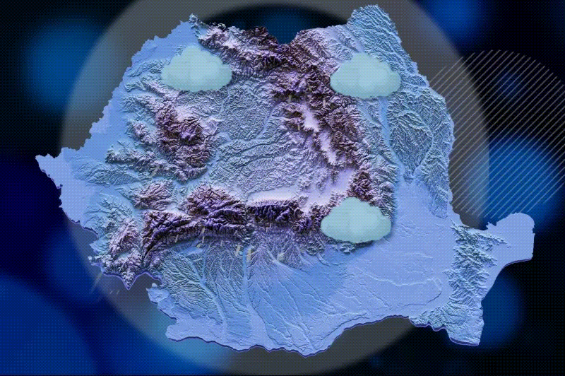 Rafală de alerte de vreme rea de la ANM. Cod roșu de ploi în două județe, cod portocaliu de ninsori în alte șapte