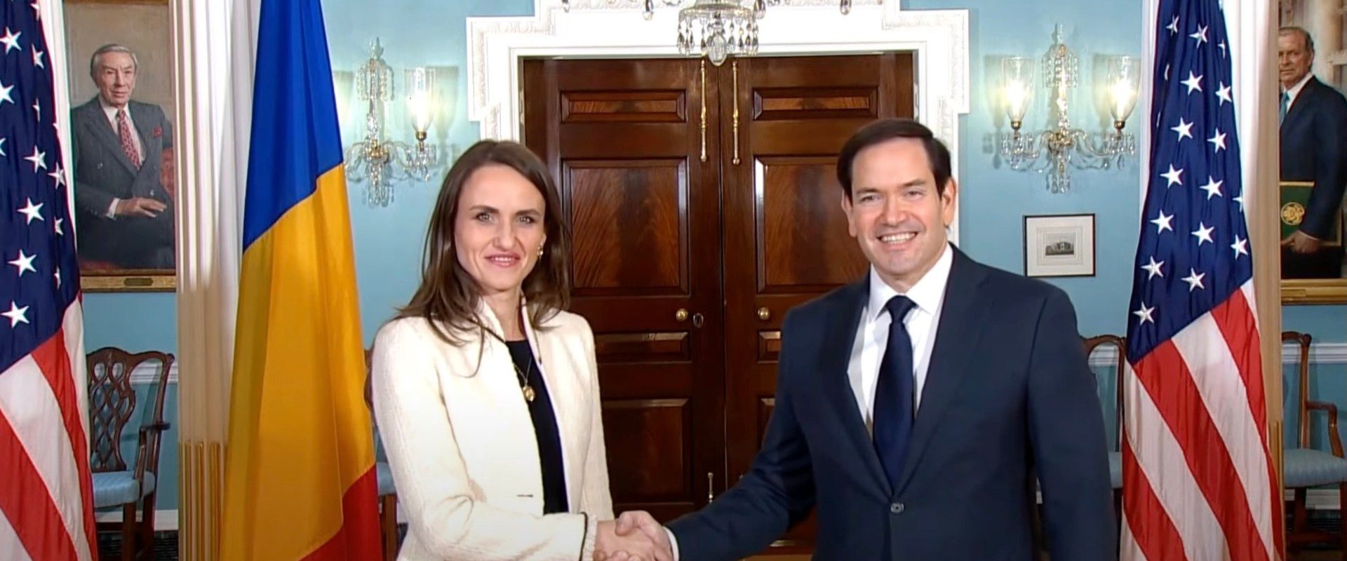 Oana Țoiu Marco Rubio