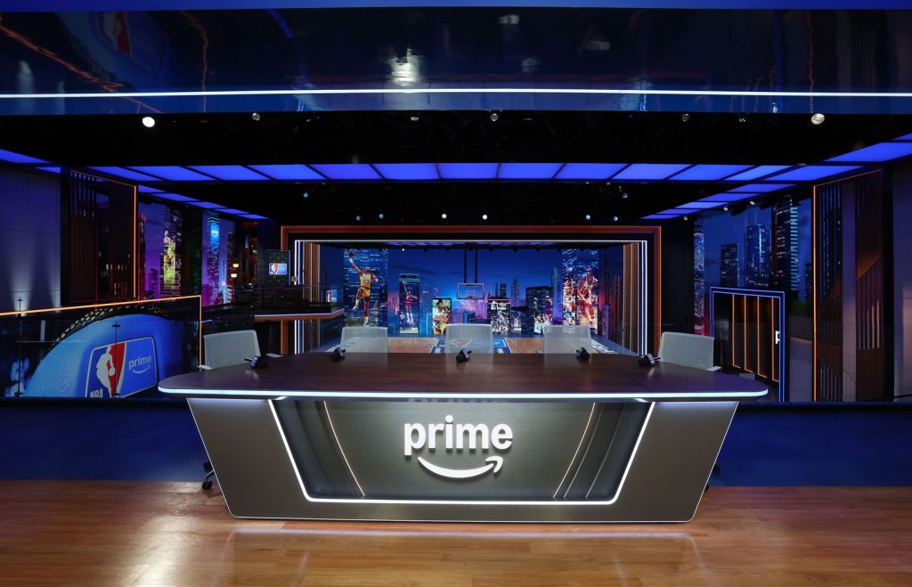 Amazon teases NBA broadcast studio for 'NBA on Prime' - NCS