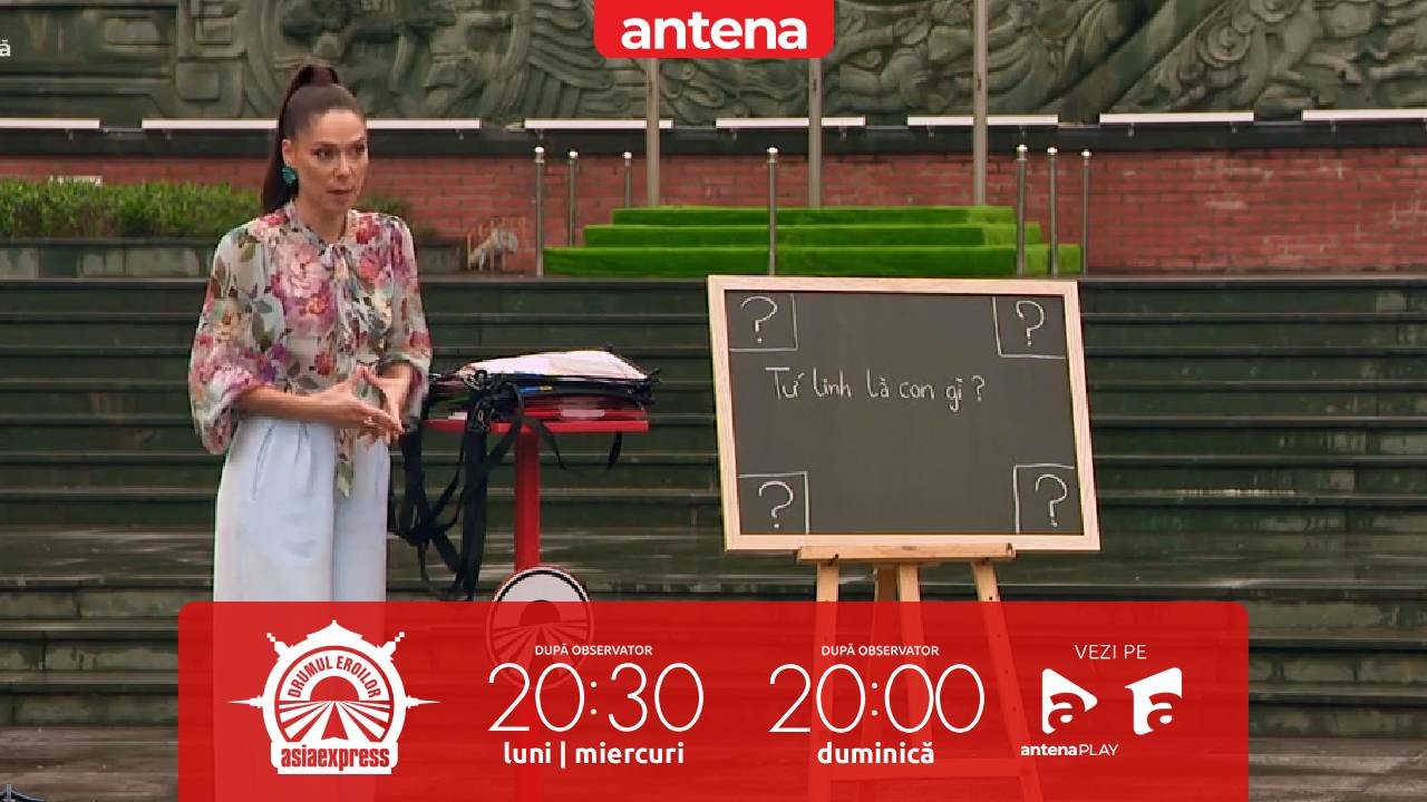 Asia Express, 5 octombrie 2025. Misiune cu semnificații în cultura vietnameză! Echipele au trebuit să descopere cele patru animale sacre | Video