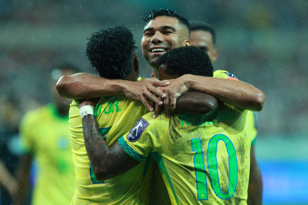 Casemiro and Matheus Cunha lead Brazil to convincing 5-0 win, Man Utd stars provide assists