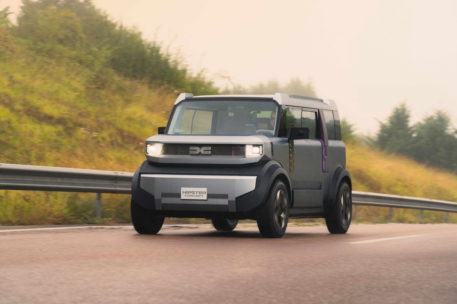 Dacia dezvăluie conceptul Hipster, una dintre cele mai compacte mașini electrice urbane