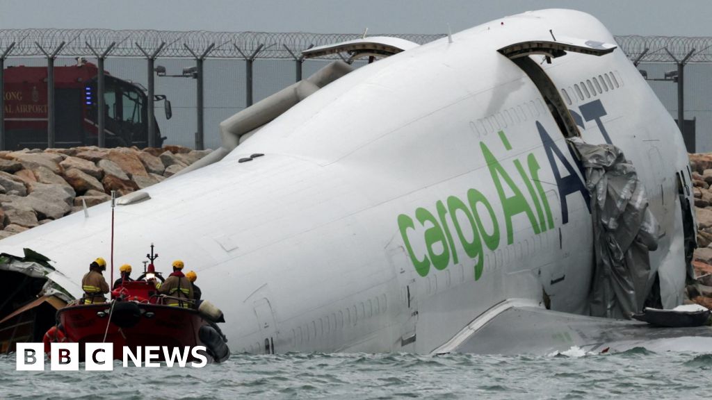 Two dead after Emirates jet skids off runway into sea