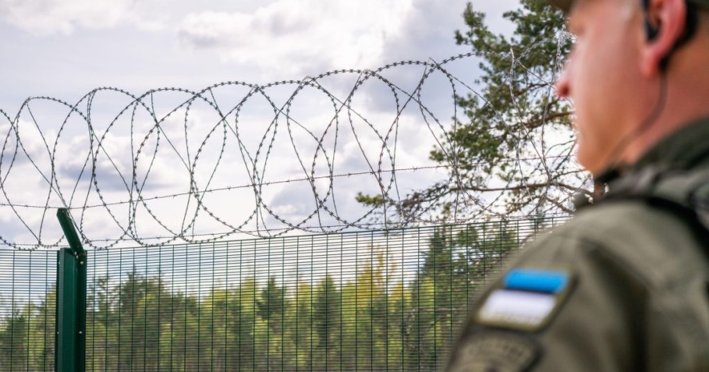 Estonia își închide un punct de trecere a frontierei cu Rusia, după ce a observat un comportament diferit al grănicerilor ruși