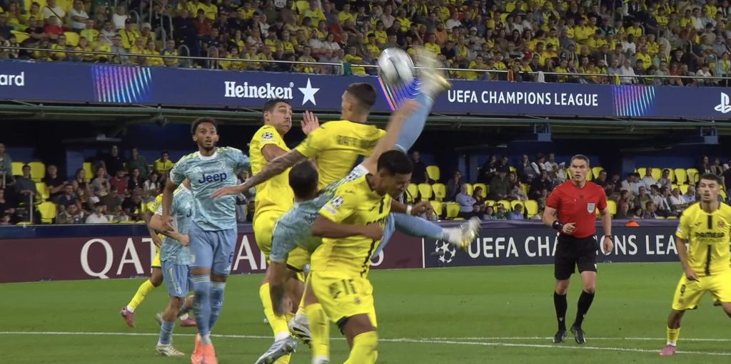 formazioni e risultato con il Villarreal in tempo reale