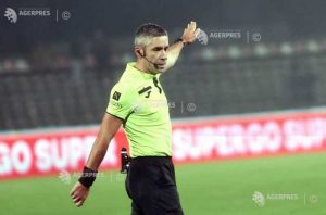 Fotbal: Radu Petrescu dirijă partida Turcia‑Georgia din calificările CM 2026