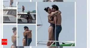 Justin Trudeau și Katy Perry, foto fără tricou și sărut viral, fostul premier tachat; unul s-a prefăcut astronaut