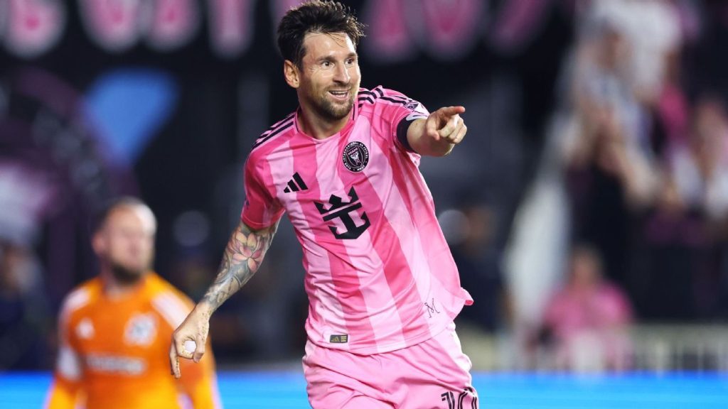 Lionel Messi starting for Miami between Argentina games