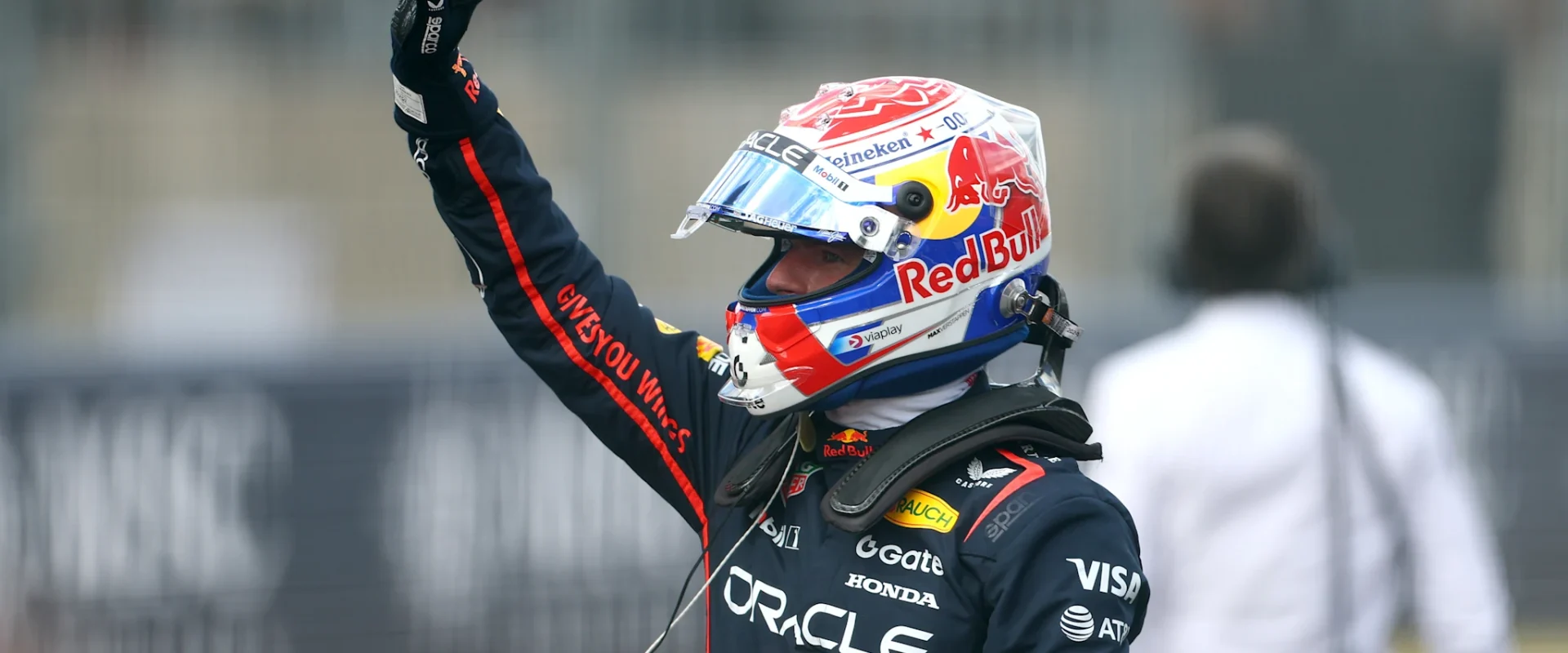 AUSTIN, TEXAS - OCTOBER 17: Lance Stroll of Canada and Aston Martin F1 Team looks on during Sprint