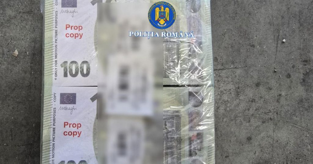 Miliardul de euro în „bancnote contrafăcute” era de fapt recuzită pentru filme. Cum explică Poliția confiscarea „banilor”