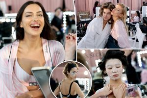 Modelele se pregătesc să pășească pe podium