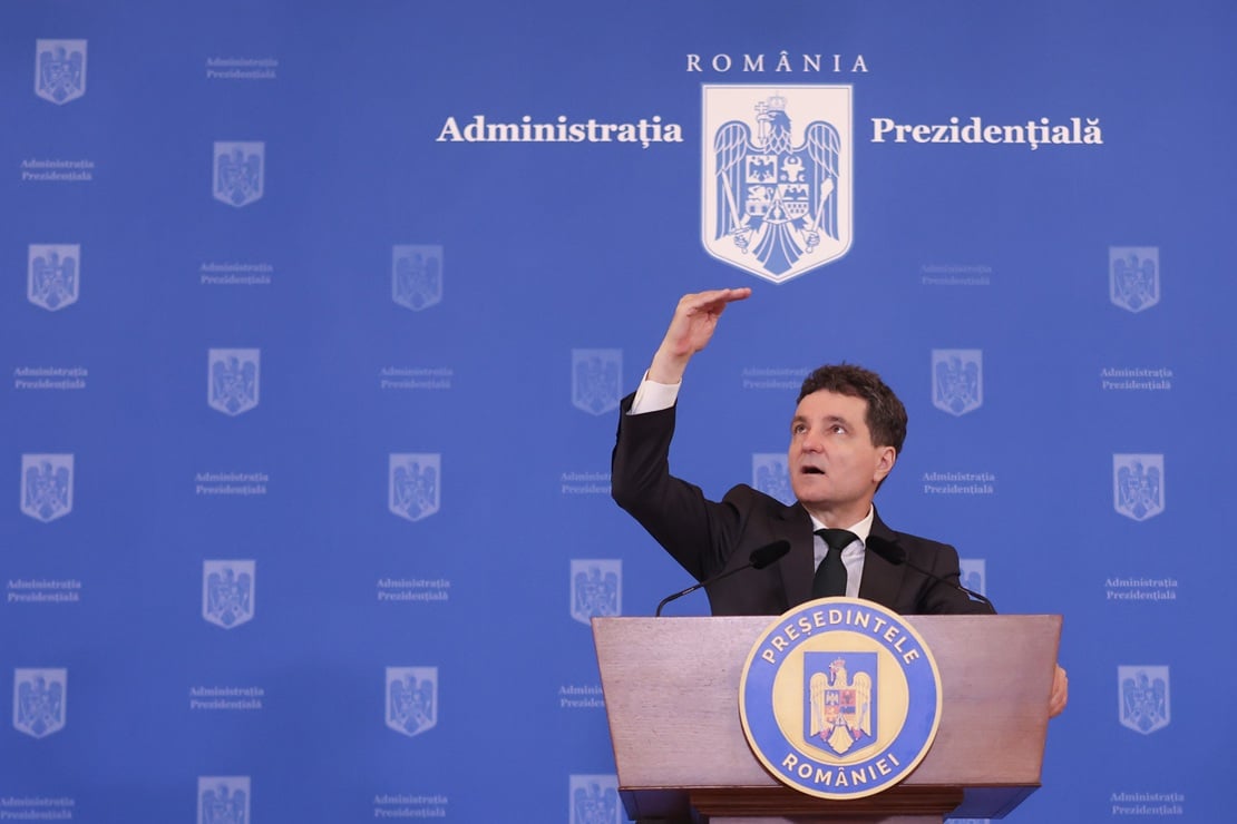 nicusor dan conferinta de presa cotroceni