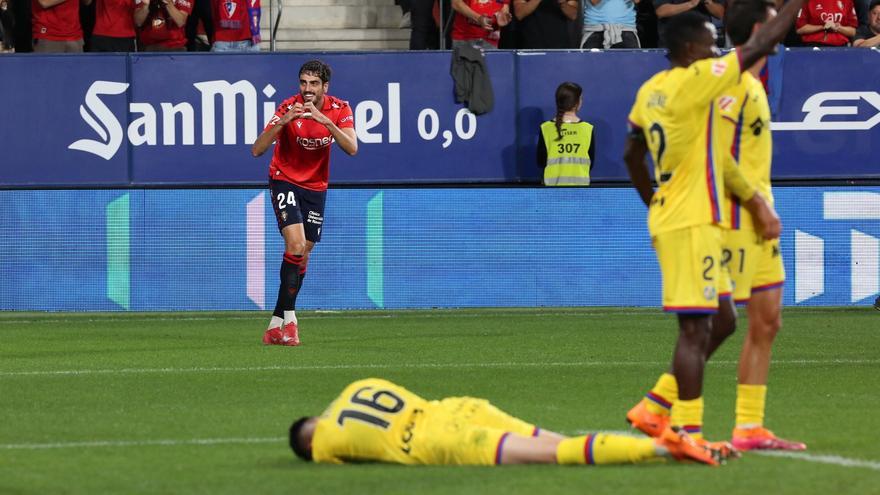 Osasuna reina en el barro
