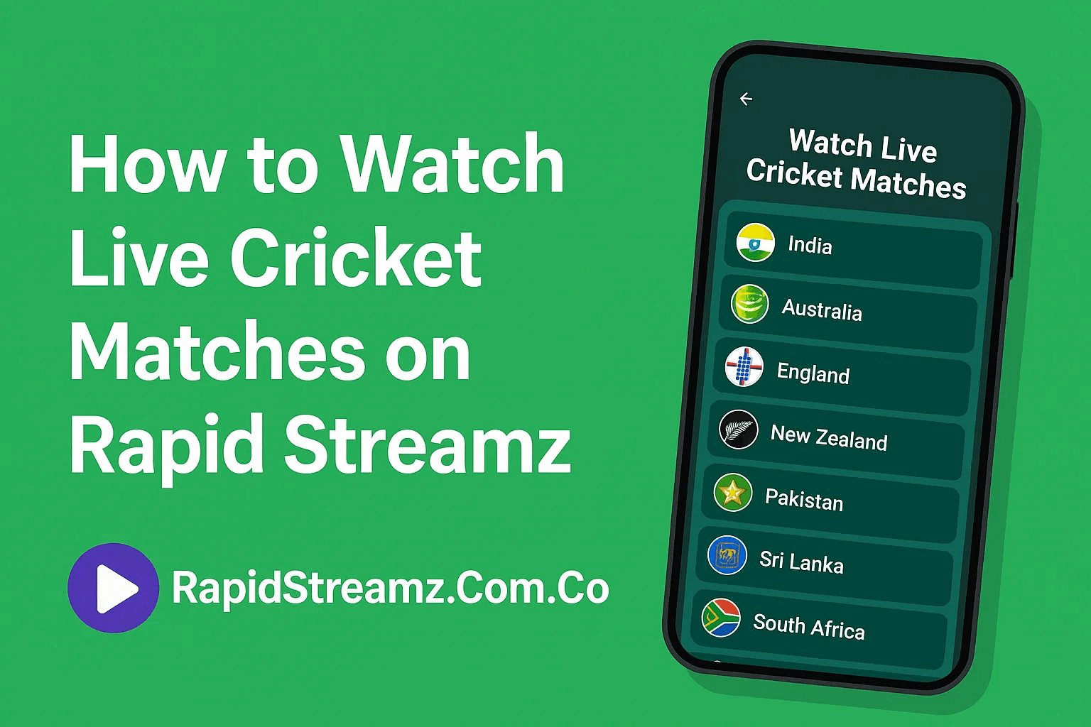 Rapid Streamz – Urmărește TV și canale sportive în direct gratis pe Android