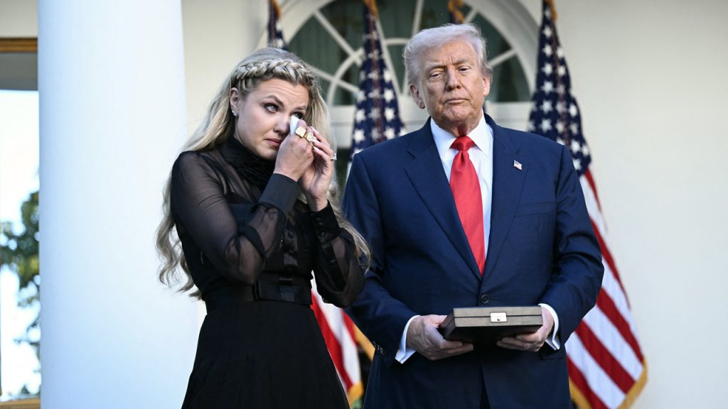 Trump awards Charlie Kirk the Medal of Freedom on what would have been his 32nd birthday