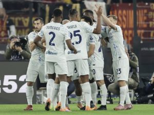 Video | Inter 1-0 la Roma, victorie de Cristi Chivu pe Olimpico, nerazzurrii pe primul loc în Italia