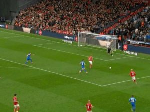 Video: Mare greșeală – Rasmus Hojlund a intrat pe teren și a marcat pentru Danemarca