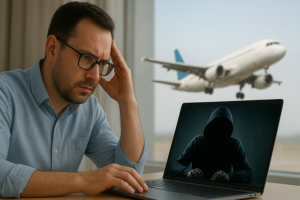 Fii vigilent la escrocherii online ce pretind că sunt companii aeriene de renume