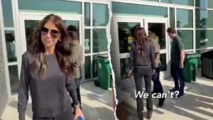 Secretara DHS Noem declară că i s-a refuzat intrarea la toaletă într-un imobil din Illinois