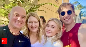 Jaz Agassi răspunde emoționant la postarea retro a tatălui, surprinzând fanilor de Ziua Fiicelor