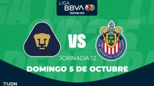 Pumas – Chivas: ora și canalul de difuzare a meciului din tura 12 a Ligii MX Apertura 2025