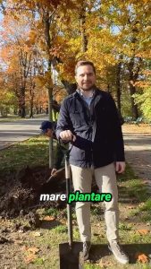 Primarul Stelian Bujduveanu anunță plantarea a 1.000 de arbori în Parcul Regele Mihai I.