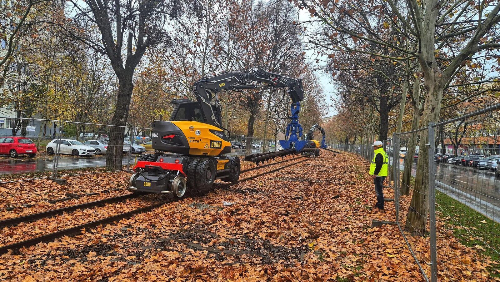 Reabilitarea lotului 1 de tramvai ajunge pe bulevardul Camil Ressu, anunță primarul Stelian Bujduveanu