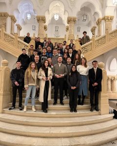 <p><strong>Primarul Stelian Bujduveanu își anunță pe Facebook întâlnirea cu studenții Facultății de Geografie</strong></p>