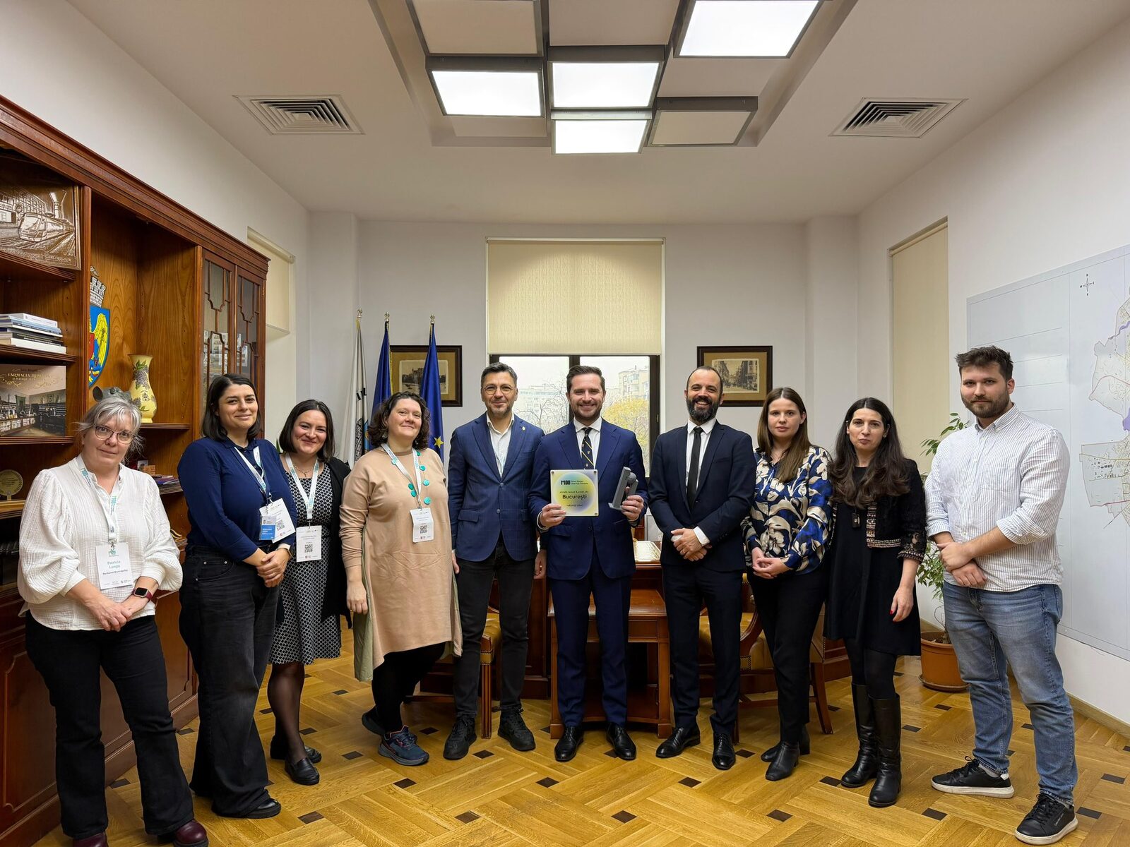 Primăria București anunță recepția insigniei Mission Label M100 – o confirmare europeană a direcției de dezvoltare a capitalei