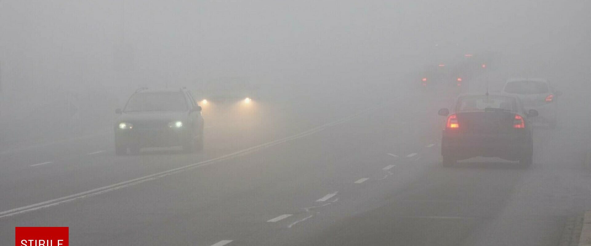 ANM a transmis o avertizare de Cod galben de ceață. Care sunt județele afectate