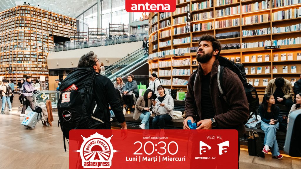 Finala Asia Express, 12 noiembrie 2025. Cum s-au descurcat concurenții la proba de la cea mai faimoasă librărie din Seul | Video