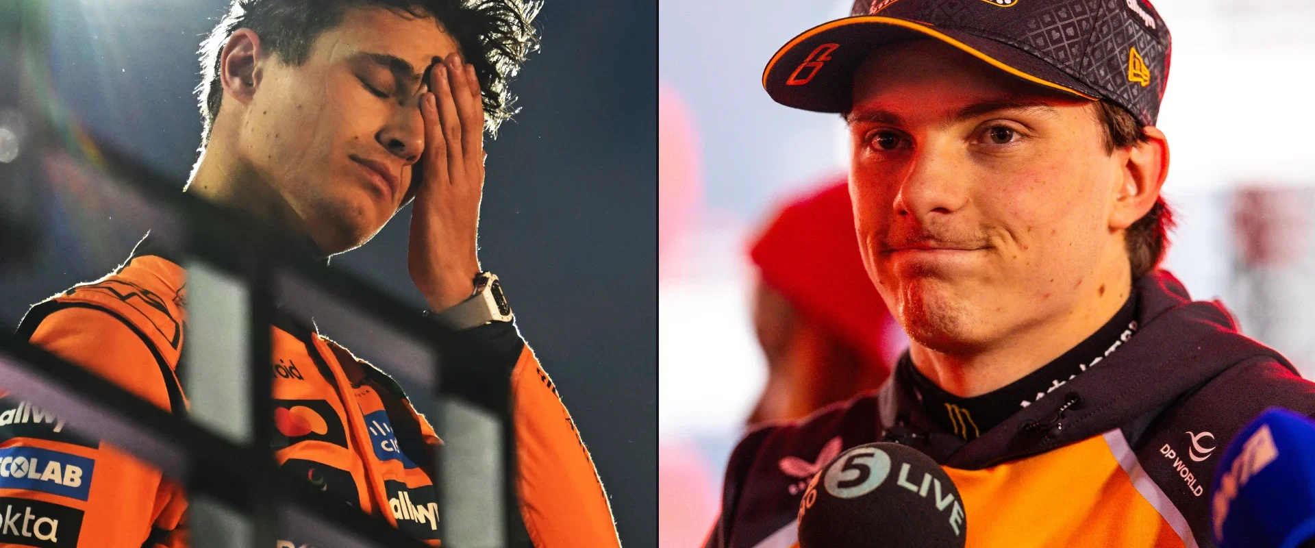 What were the factors behind Lando Norris and Oscar Piastri’s dramatic Las Vegas GP disqualifications?