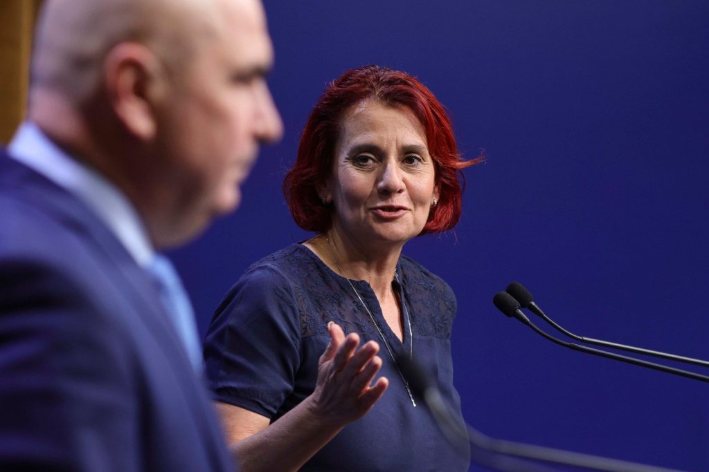 Ilie Bolojan conferință de presă Ioana Dogioiu