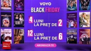 De Black Friday, VOYO oferă divertisment nelimitat cu 50% reducere