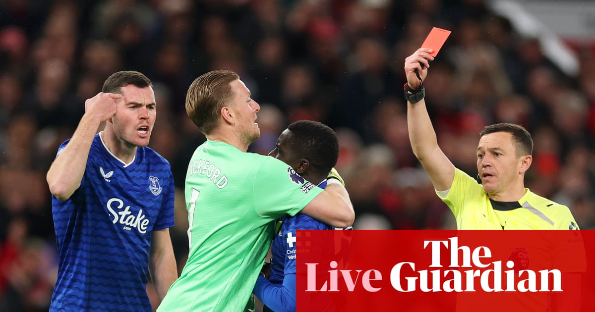 Manchester United 0-1 Everton: Premier League – live reaction | Premier League