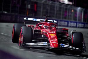 F1: Leclerc de la Ferrari domină prima probă liberă la Marele Premiu din Las Vegas