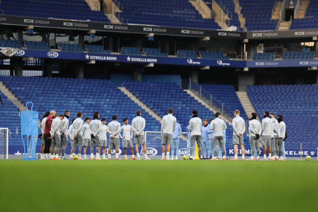 Alineación del Espanyol para enfrentarse al Sevilla FC