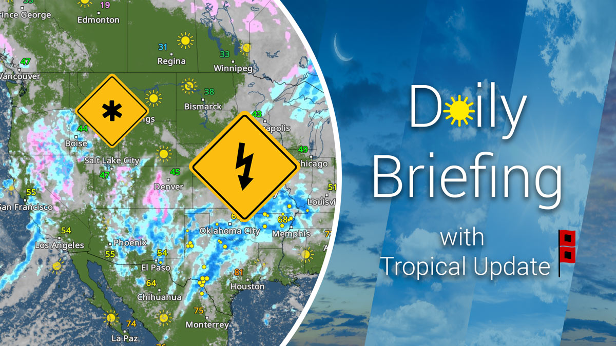 Stormy southern Plains – Weather News