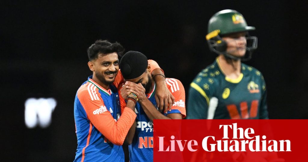 India beat Australia by 48 runs in fourth men’s Twenty20 international – as it happened | Australia cricket team