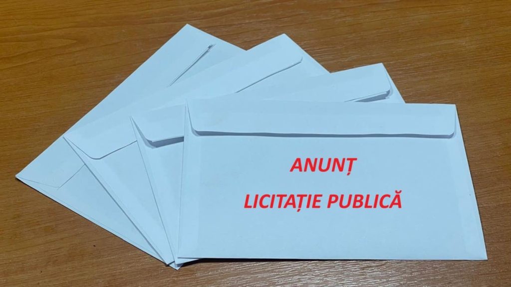 anunt licitatie publica jidvei