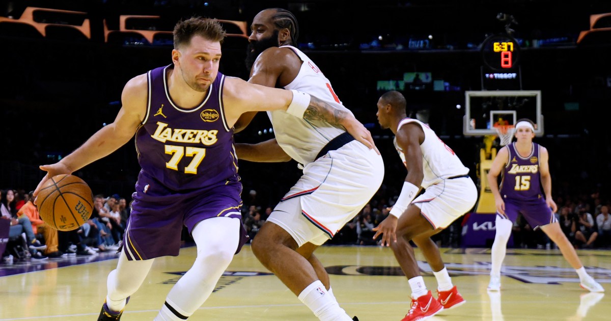 Luka Doncic scores 43 as Lakers defeat Clippers in NBA Cup | Basketball News
