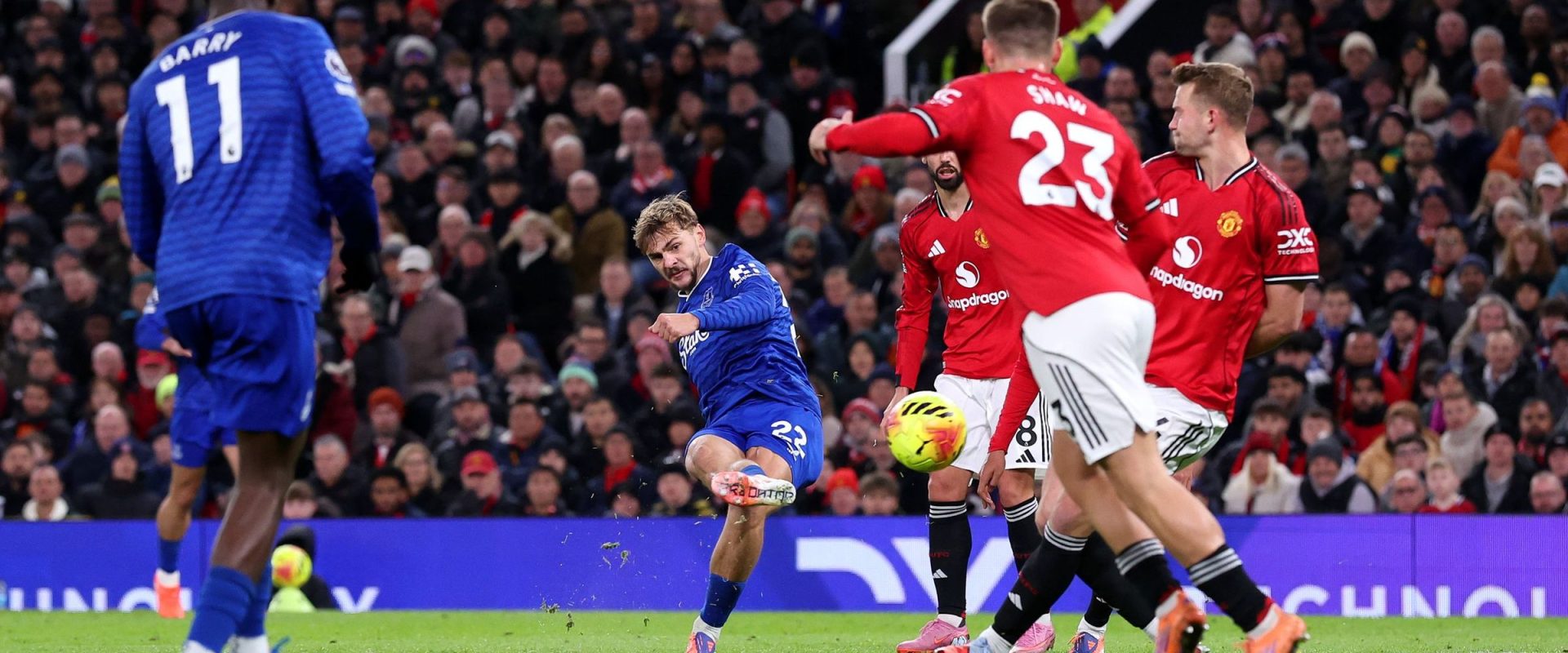 Manchester United, primul eșec după 5 etape! Everton a câștigat deși a rămas în 10 din minutul 13 după un incident stupid