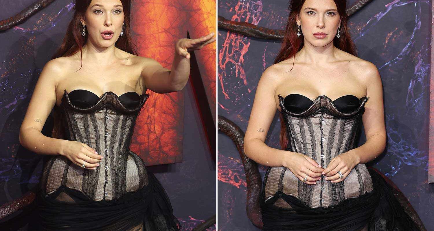 Millie Bobby Brown Scolds Photographer at 'Stranger Things' Red Carpet