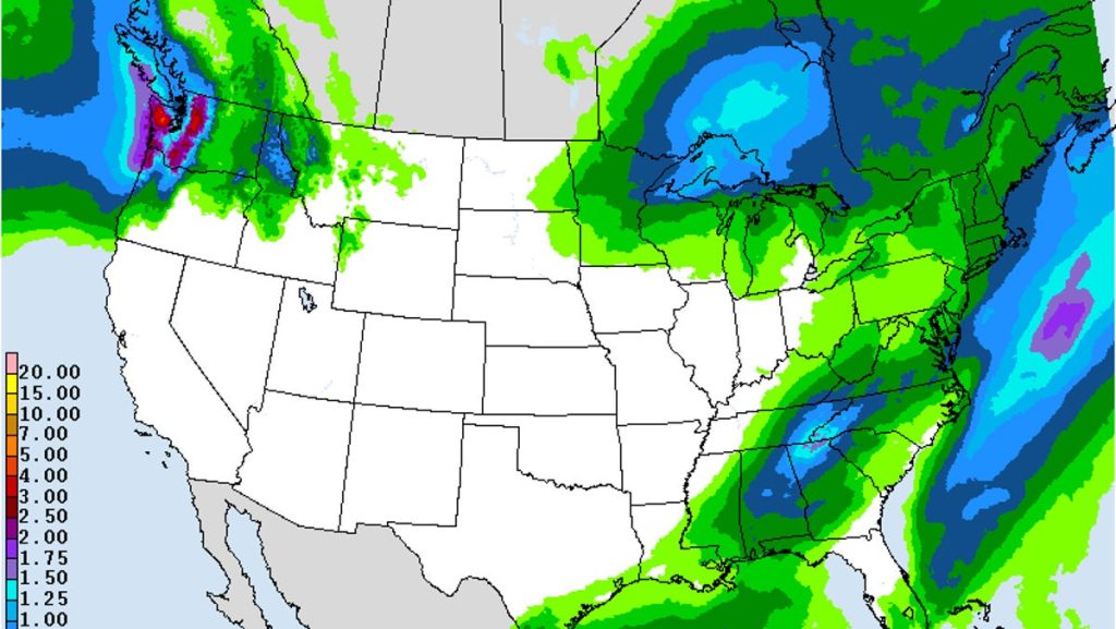 Updates on storms, rain and snow in Thanksgiving week weather forecast
