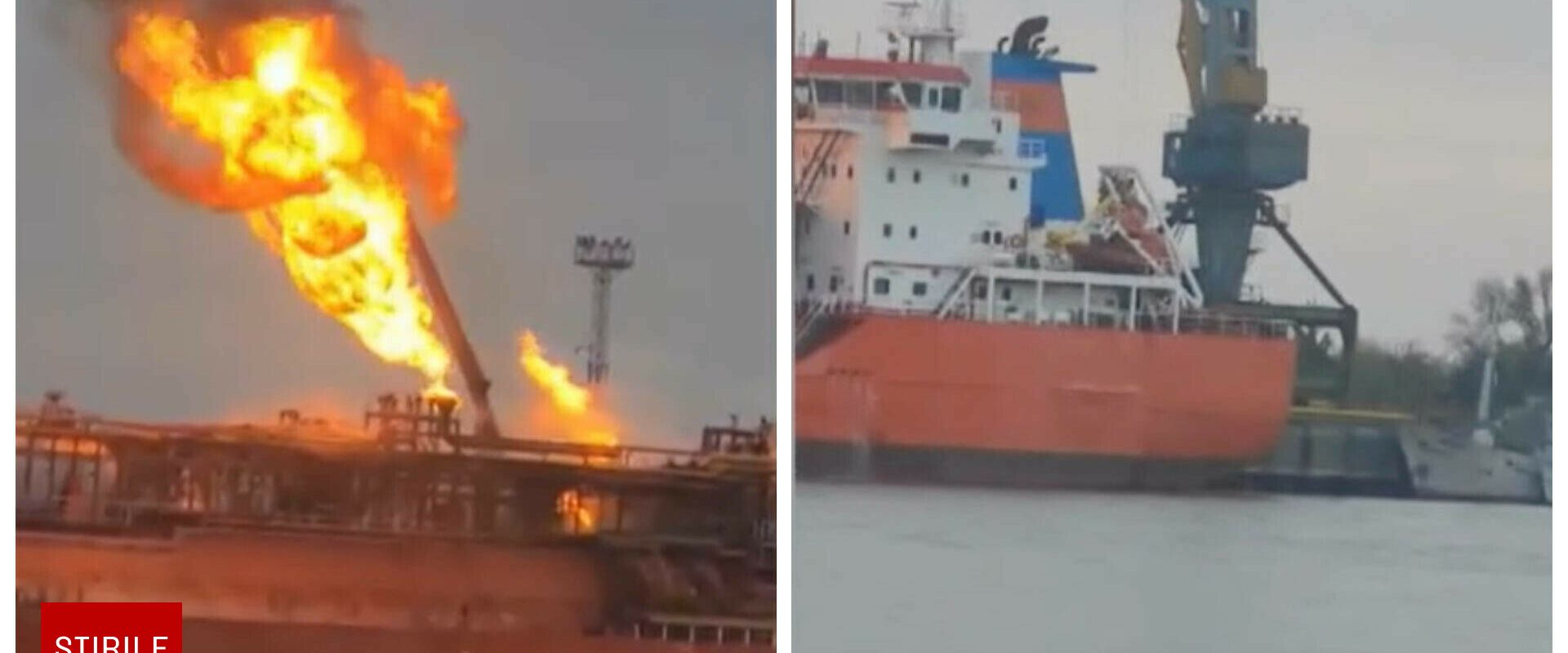 Rusia, noi atacuri la granița României. Un petrolier plin cu GPL arde în dreptul satului Plauru. Localnicii, evacuați rapid