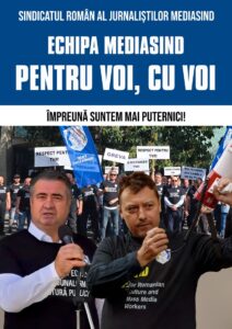 <p><strong>Sorin Torică, președintele MediaSind TVR, și Cristinel Godinac, liderul Sindicatului Român al Jurnaliștilor MediaSind, vor reprezenta angajații în Consiliul de Administrație al SRTv</strong></p>